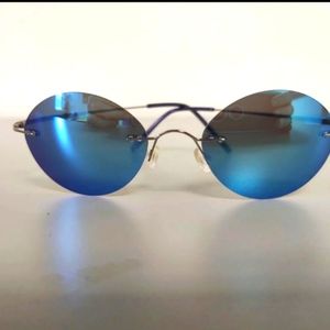 Rimless Vintage Sunglasses